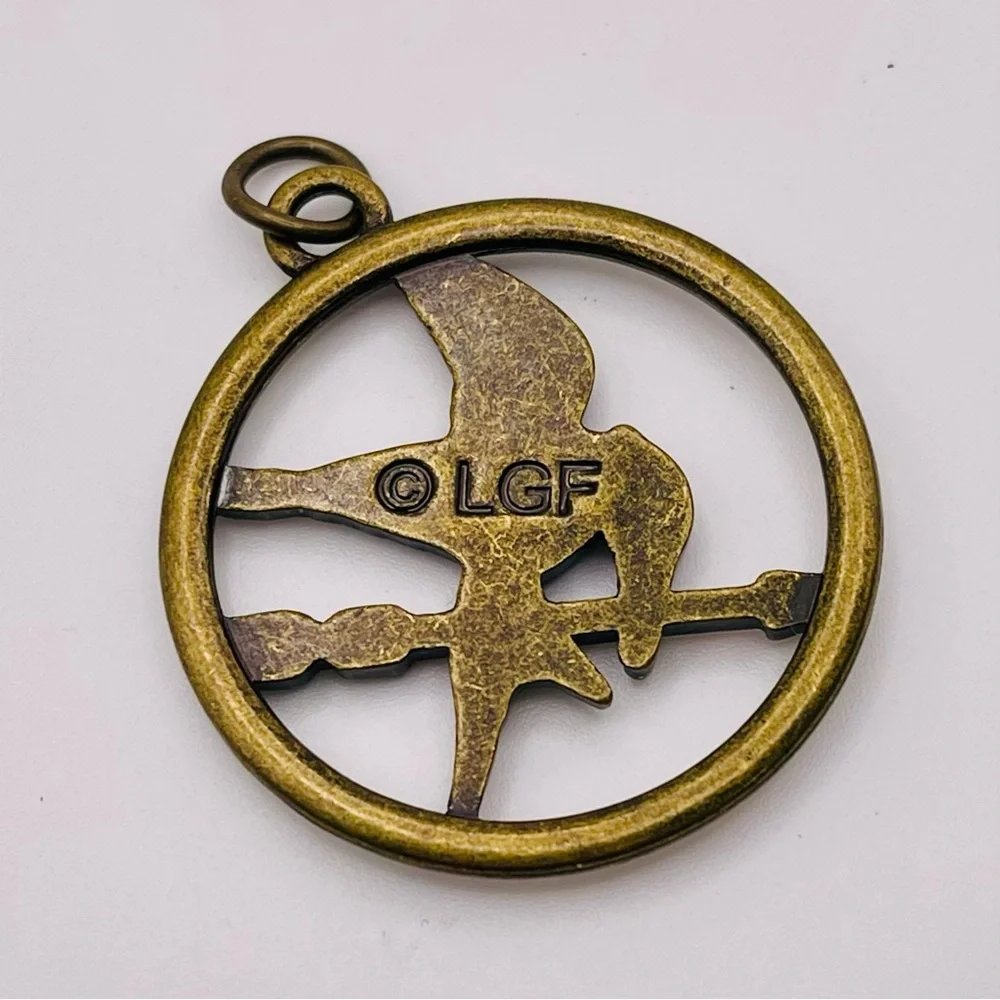 Collectible Bronze Hunger Games MockingJay Medallion by Lion’s Gate Films